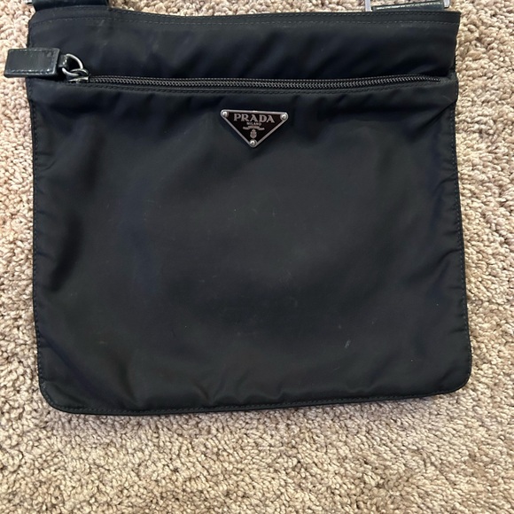 Prada - Authentic - Nylon/Canvas Messenger Crossbody -black - Picture 14 of 14